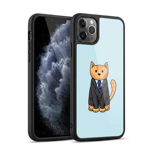 Beth Wilson Doodle Cats 2 Business Suit Gel Armour Case For Apple iPhone 11 Pro Max