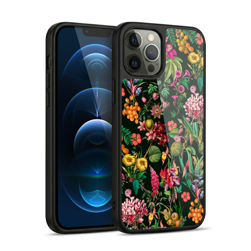 LebensArt Jungle Plants And Animals Multicolor Gel Armour Case For Apple iPhone 12 Pro Max