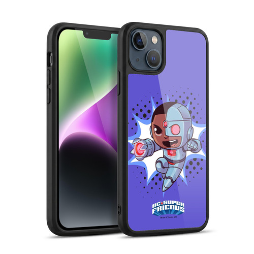 Super Friends DC Comics Toddlers 1 Cyborg Gel Armour Case For Apple iPhone 14 Plus