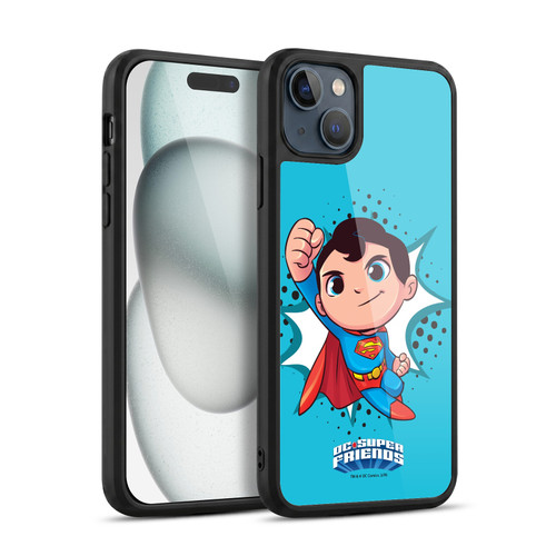 Super Friends DC Comics Toddlers 1 Superman Gel Armour Case For Apple iPhone 15 Plus