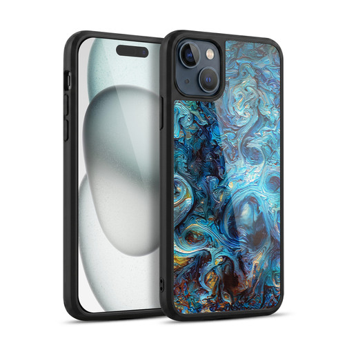 Cosmo18 Jupiter Fantasy Blue Gel Armour Case For Apple iPhone 15 Plus