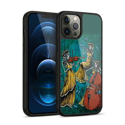 David Lozeau Colourful Art Three Female Gel Armour Case For Apple iPhone 12 Pro Max