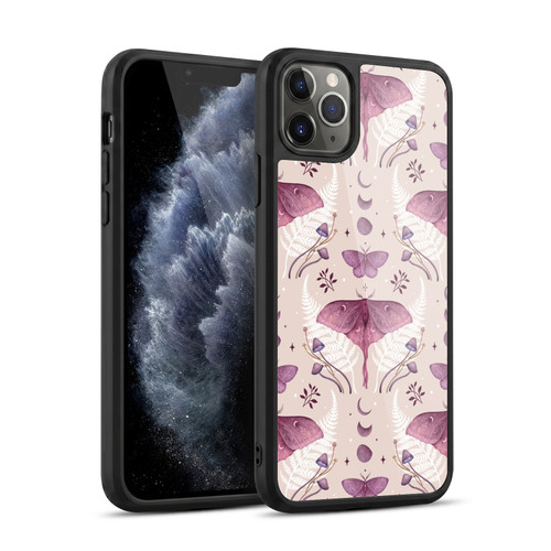 Episodic Drawing Art Emerald Pink Pattern Gel Armour Case For Apple iPhone 11 Pro Max