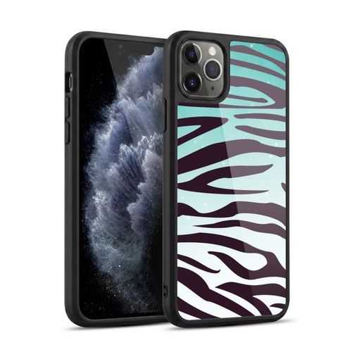 Head Case Designs Fad Animal Prints Zebra Gel Armour Case For Apple iPhone 11 Pro Max