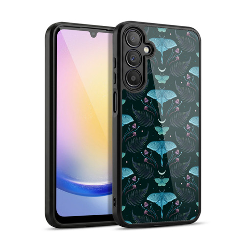 Episodic Drawing Art Emerald Pattern Gel Armour Case For Samsung Galaxy A25 5G