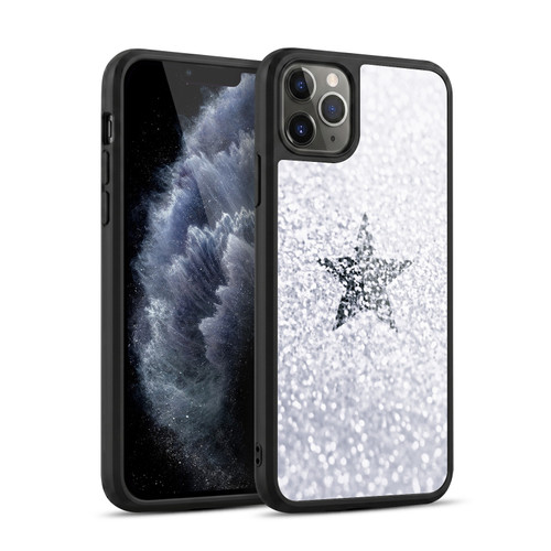 Monika Strigel Glitter Star Pastel Winter Snow Gel Armour Case For Apple iPhone 11 Pro Max
