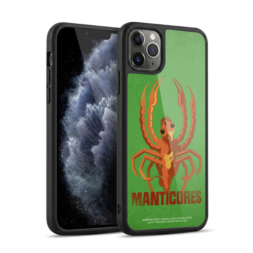 Fantastic Beasts: Secrets of Dumbledore Graphic Badges Manticores Gel Armour Case For Apple iPhone 11 Pro Max