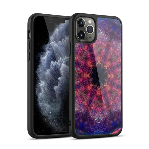 Aimee Stewart Mandala Doodle Flower Gel Armour Case For Apple iPhone 11 Pro Max