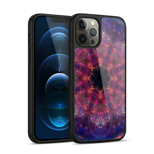 Aimee Stewart Mandala Doodle Flower Gel Armour Case For Apple iPhone 12 Pro Max