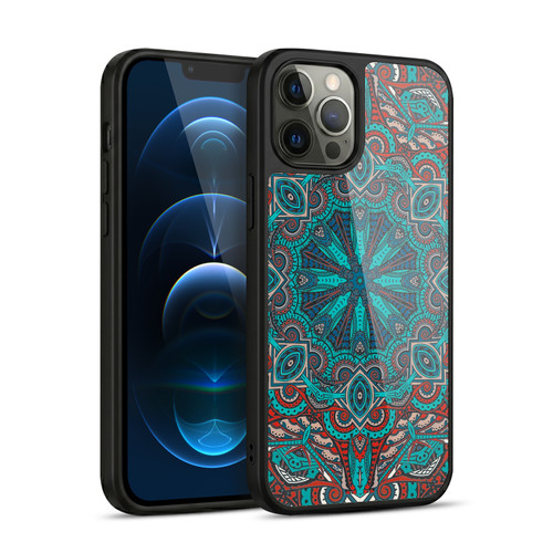 Aimee Stewart Mandala Moroccan Sea Gel Armour Case For Apple iPhone 12 Pro Max