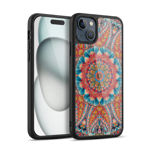 Aimee Stewart Mandala Colourful Embroidery Gel Armour Case For Apple iPhone 15 Plus