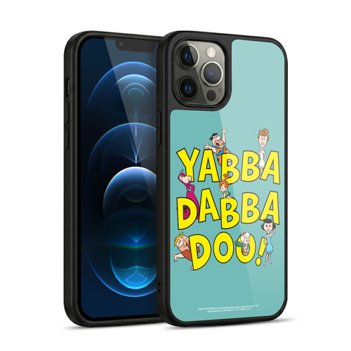 The Flintstones Graphics Yabba-Dabba-Doo Gel Armour Case For Apple iPhone 12 Pro Max