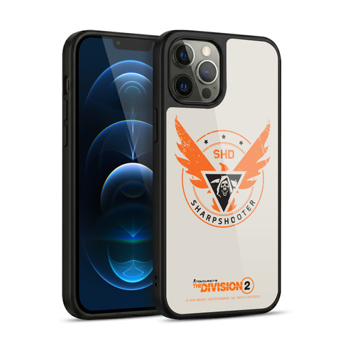 Tom Clancy's The Division 2 Logo Art Sharpshooter Gel Armour Case For Apple iPhone 12 Pro Max