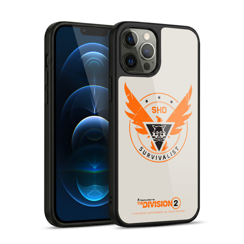 Tom Clancy's The Division 2 Logo Art Survivalist Gel Armour Case For Apple iPhone 12 Pro Max