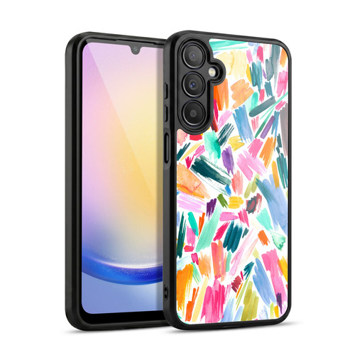 Ninola Watercolor Prints Scribble Gel Armour Case For Samsung Galaxy A25 5G