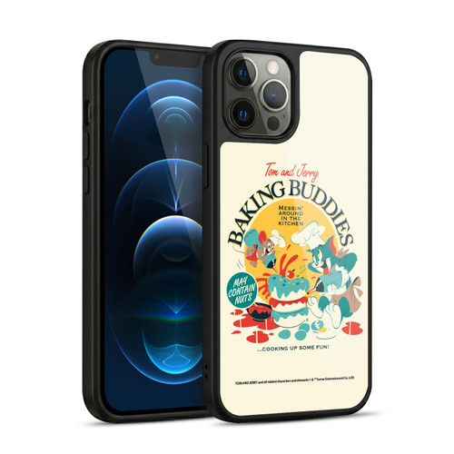 Tom and Jerry Retro Baking Buddies Gel Armour Case For Apple iPhone 12 Pro Max