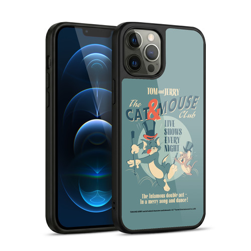 Tom and Jerry Retro Cat & Mouse Club Gel Armour Case For Apple iPhone 12 Pro Max