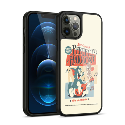 Tom and Jerry Retro Perfect Harmony Gel Armour Case For Apple iPhone 12 Pro Max