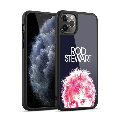 Rod Stewart Art Neon Gel Armour Case For Apple iPhone 11 Pro Max