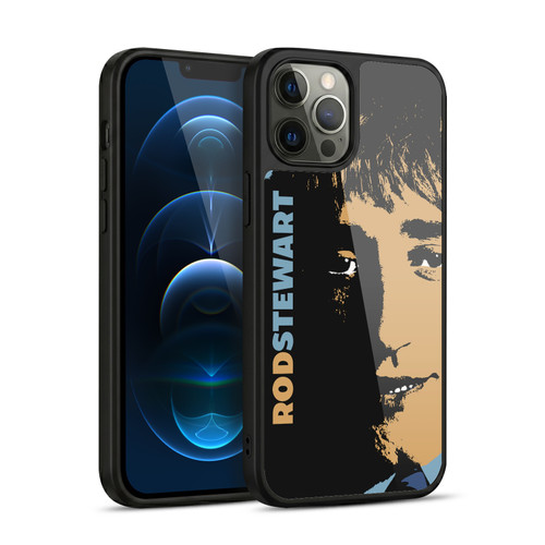 Rod Stewart Art Yesterday Retro Gel Armour Case For Apple iPhone 12 Pro Max