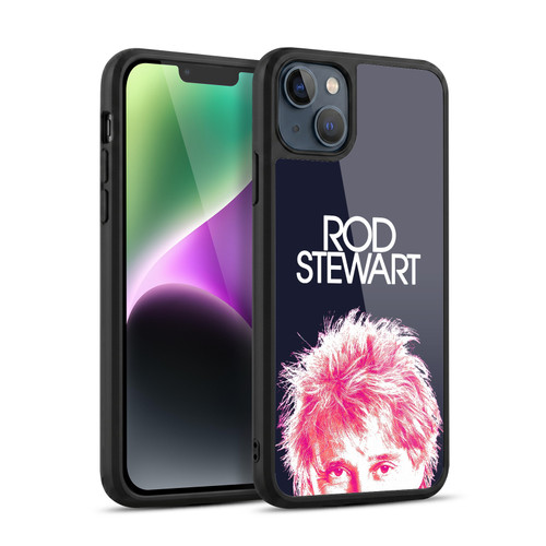 Rod Stewart Art Neon Gel Armour Case For Apple iPhone 14 Plus