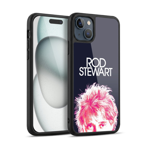 Rod Stewart Art Neon Gel Armour Case For Apple iPhone 15 Plus