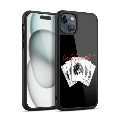 Rod Stewart Art Poker Hand Gel Armour Case For Apple iPhone 15 Plus