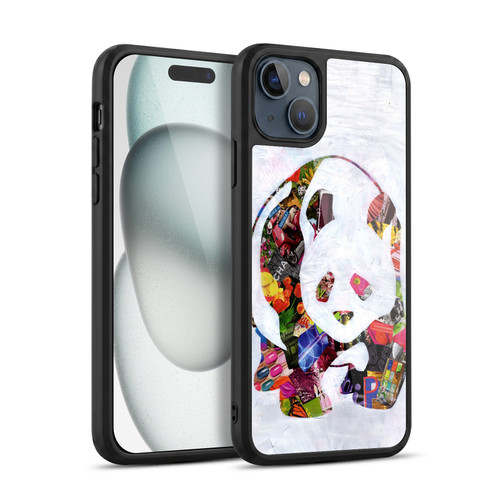 Artpoptart Animals Panda Gel Armour Case For Apple iPhone 15 Plus