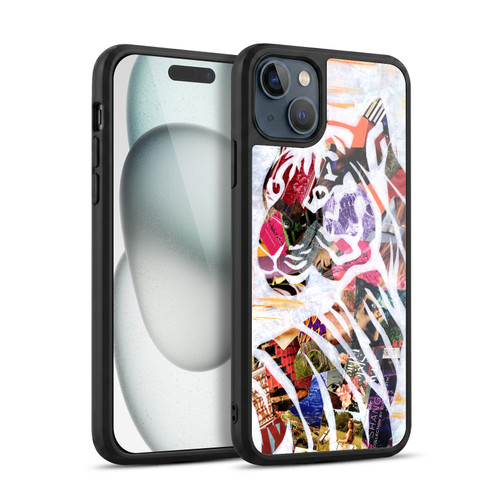 Artpoptart Animals Tiger Gel Armour Case For Apple iPhone 15 Plus