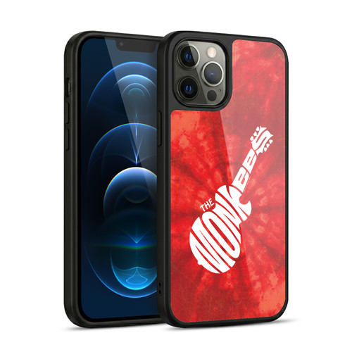 The Monkees Graphics Logo In Red Gel Armour Case For Apple iPhone 12 Pro Max