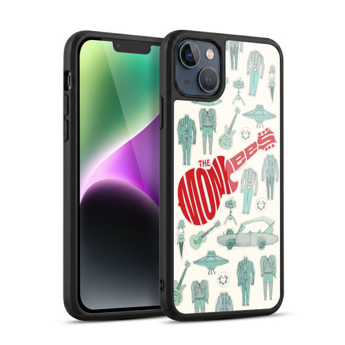 The Monkees Graphics Pattern Gel Armour Case For Apple iPhone 14 Plus