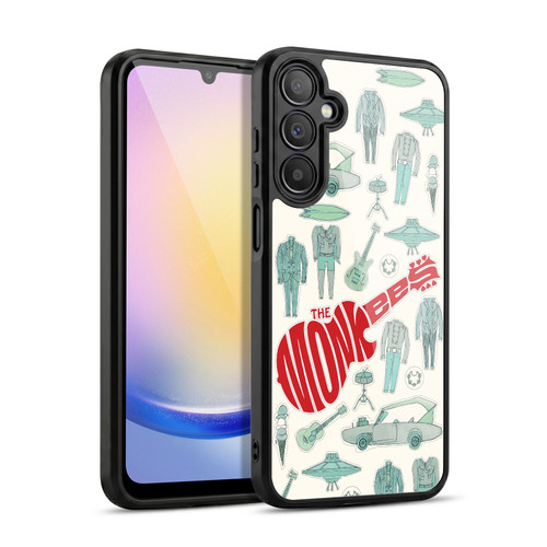 The Monkees Graphics Pattern Gel Armour Case For Samsung Galaxy A25 5G