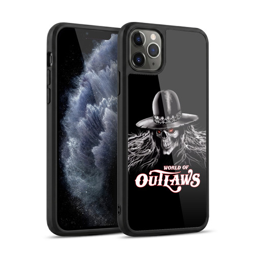 World of Outlaws Skull Rock Graphics Logo Gel Armour Case For Apple iPhone 11 Pro Max
