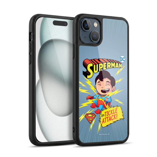 Super Friends DC Comics Toddlers Comic Covers Superman 2 Gel Armour Case For Apple iPhone 15 Plus