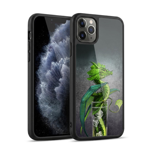 Stanley Morrison Dragons Green Mojito Drink Gel Armour Case For Apple iPhone 11 Pro Max