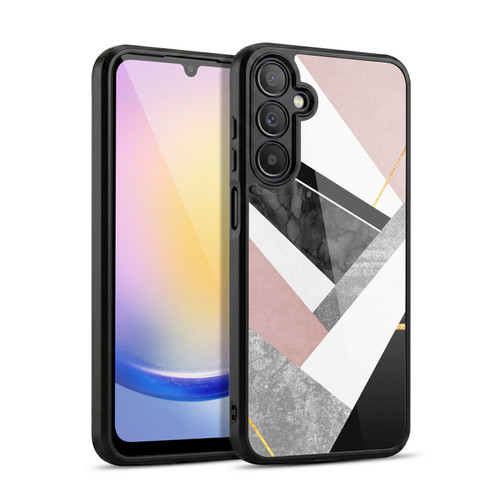 Elisabeth Fredriksson Geometric Design And Pattern Lines And Layers Gel Armour Case For Samsung Galaxy A25 5G