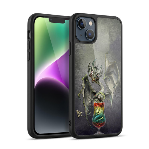 Stanley Morrison Dragons Green Zombie Drink Gel Armour Case For Apple iPhone 14 Plus
