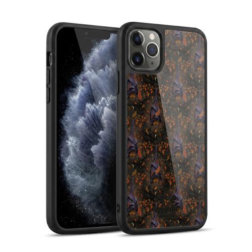 Episodic Drawing Spooky Patterns Autumn Bat Gel Armour Case For Apple iPhone 11 Pro Max