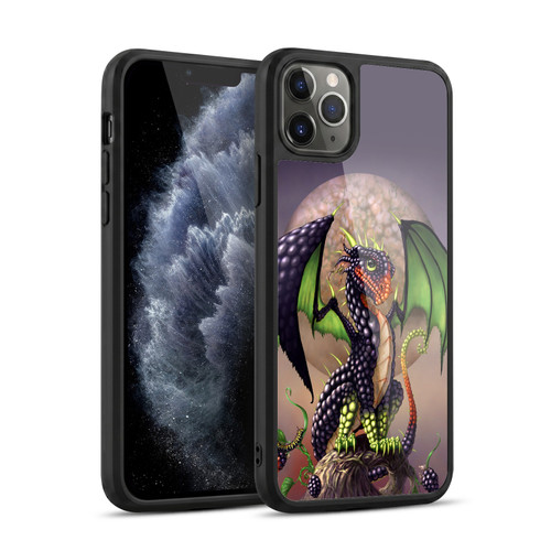 Stanley Morrison Dragons 3 Berry Garden Gel Armour Case For Apple iPhone 11 Pro Max