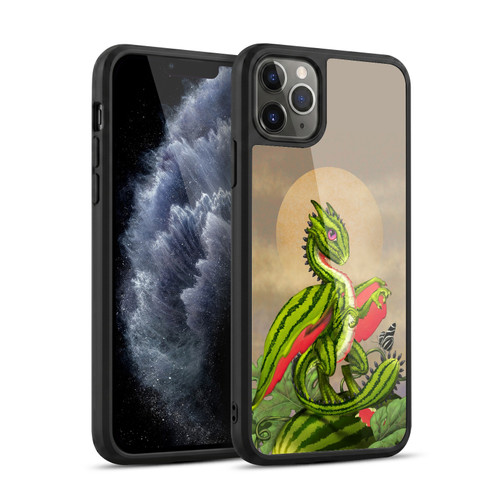 Stanley Morrison Dragons 3 Watermelon Garden Gel Armour Case For Apple iPhone 11 Pro Max