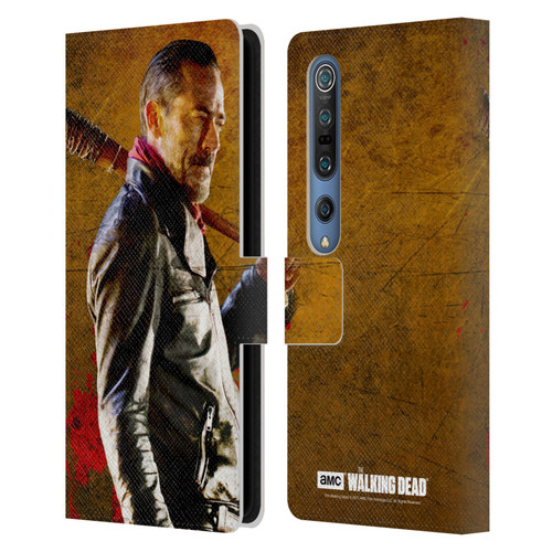 AMC The Walking Dead Negan Lucille 1 Leather Book Wallet Case Cover For Xiaomi Mi 10 5G / Mi 10 Pro 5G