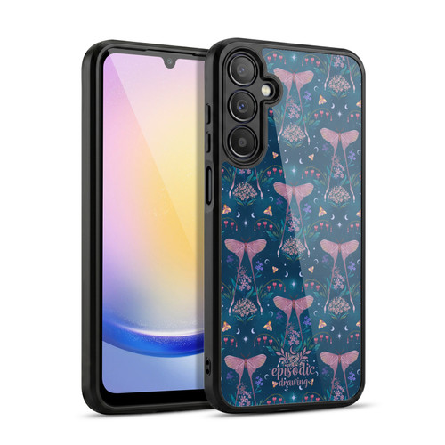 Episodic Drawing Spooky Patterns Halloween Pumpkin Cat Gel Armour Case For Samsung Galaxy A25 5G