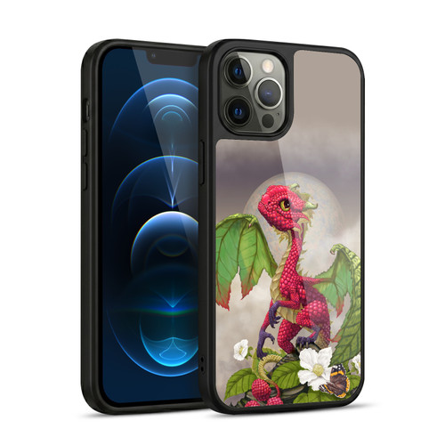 Stanley Morrison Dragons 3 Raspberry Garden Gel Armour Case For Apple iPhone 12 Pro Max