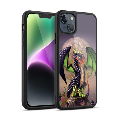 Stanley Morrison Dragons 3 Berry Garden Gel Armour Case For Apple iPhone 14 Plus