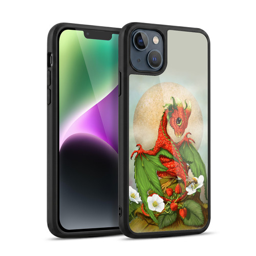 Stanley Morrison Dragons 3 Strawberry Garden Gel Armour Case For Apple iPhone 14 Plus