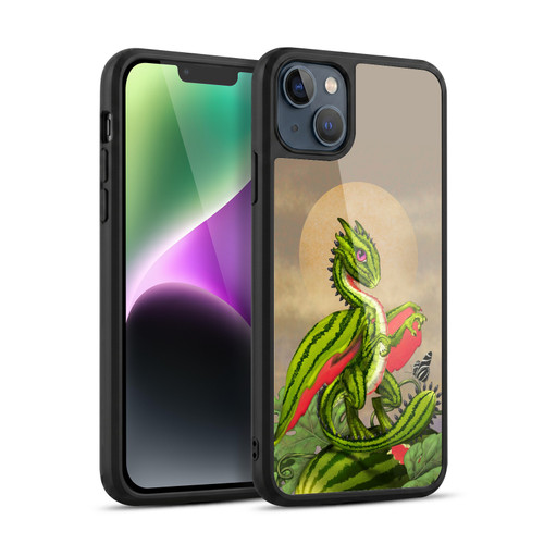 Stanley Morrison Dragons 3 Watermelon Garden Gel Armour Case For Apple iPhone 14 Plus