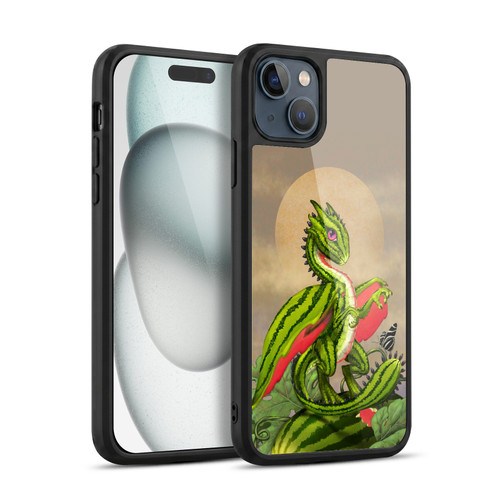 Stanley Morrison Dragons 3 Watermelon Garden Gel Armour Case For Apple iPhone 15 Plus