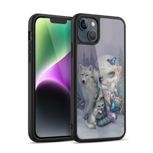 Strangeling Fairy Art Winter with Wolf Gel Armour Case For Apple iPhone 14 Plus