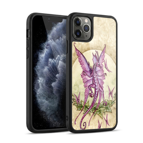 Amy Brown Mythical Pink Dragon Gel Armour Case For Apple iPhone 11 Pro Max
