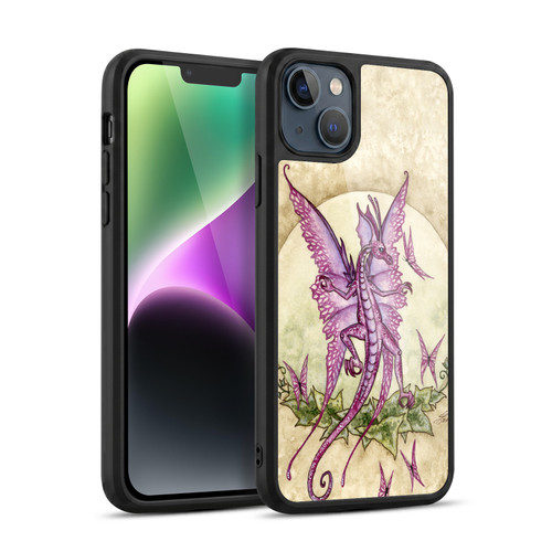 Amy Brown Mythical Pink Dragon Gel Armour Case For Apple iPhone 14 Plus